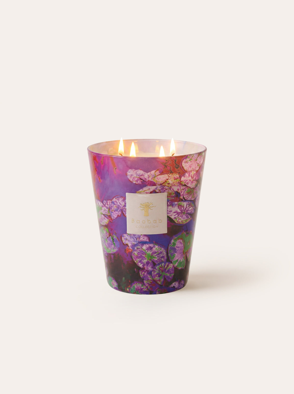 Baobab Collection - Scented Candle Arty Flowers Water Lily
