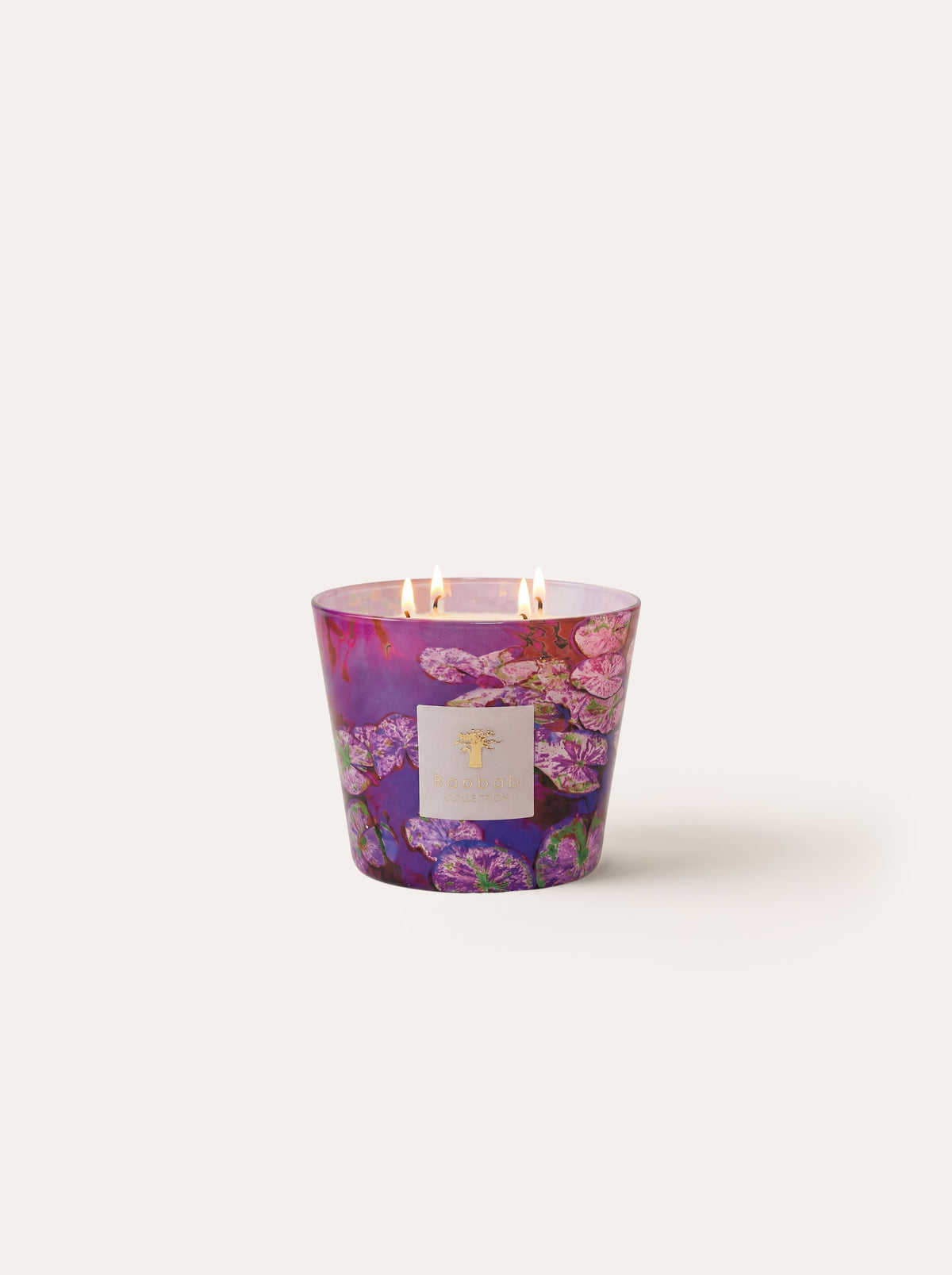 Baobab Collection - Scented Candle Arty Flowers Water Lily