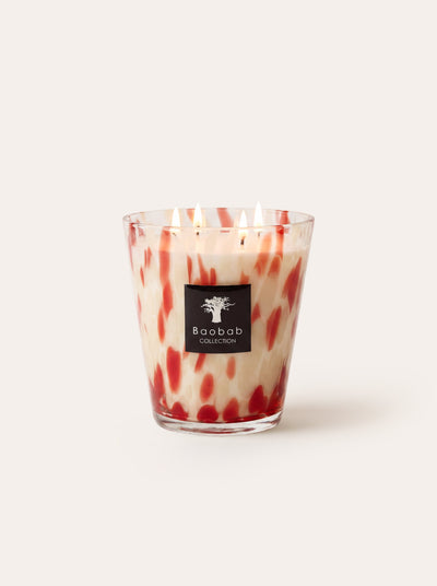 Baobab Collection - Scented Candle Pearls Coral