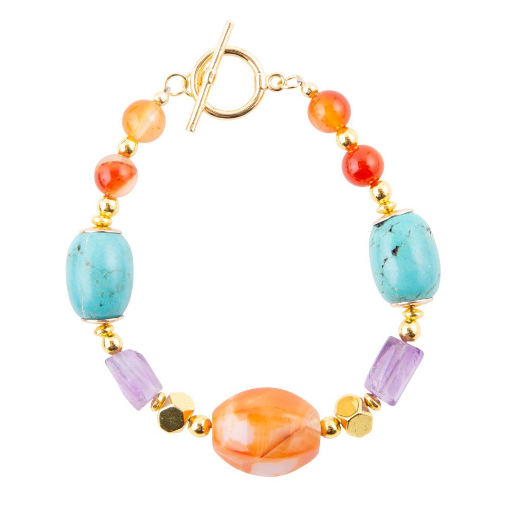 Victoria Carnelian Multi-Stone Bracelet Barse Jewelry