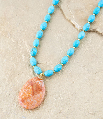 Windswept Pendant Necklace Barse Jewelry