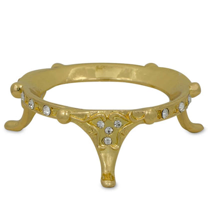 1895 Twelve Monograms Royal Imperial Metal Easter Egg BestPysanky